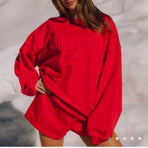 Daily Drills Bold Red Set - Worn Twice (NEW)